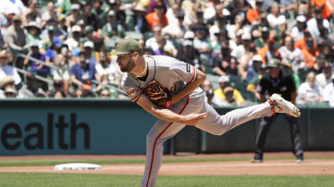 Adrian Houser strikes out Carlos Cortes
