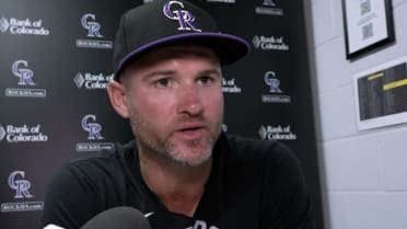Warren Schaeffer speaks on the Rockies' 7-2 loss