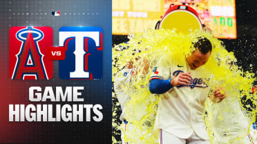 Wyatt Langford hits walk-off single in Rangers' win