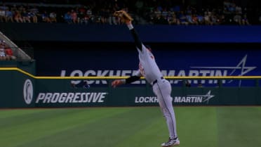 Kevin McGonigle's leaping catch at third