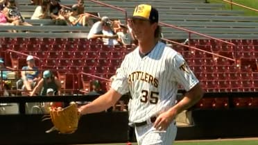 Ethan Dorchies Ks eight over five scoreless innings
