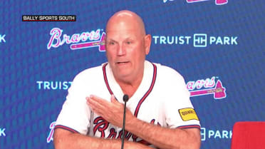 Brian Snitker on the Braves' 5-3 loss to the Giants