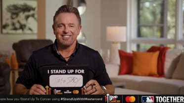 Kevin Millar Stands Up To Cancer