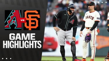 D-backs vs. Giants Highlights