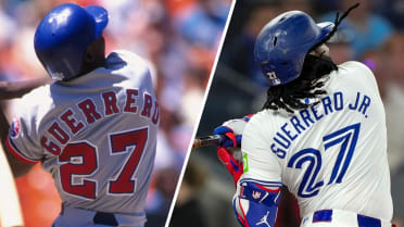 MLB father-son duos who rocked the same number
