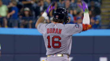Jarren Duran's RBI double