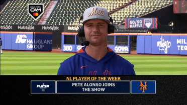 Pete Alonso on if he'll compete in the Home Run Derby