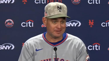 Carlos Mendoza discusses the Mets' 6-2 loss