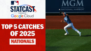 Nationals' best catches of 2025