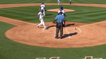 Jay Payton's RBI double in Mets Alumni Classic Game