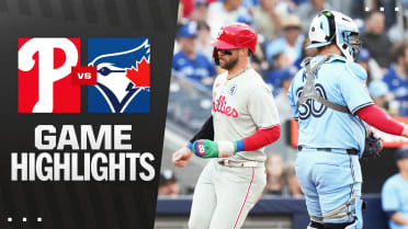 Phillies vs. Blue Jays Highlights 