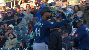 Julio Rodríguez's RBI single