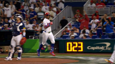Julio Rodríguez's RBI groundout