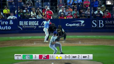 Dante Nori singles on a ground ball to center fielder Jacob Humphrey. Austin Murr scores. Bryan Rincon to 3rd.