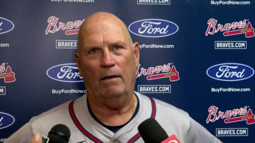 Brian Snitker on the Braves' 4-1 loss