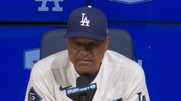 Dave Roberts on the Dodgers' defensive miscues
