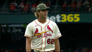 Kyle Leahy escapes an early bases-loaded jam