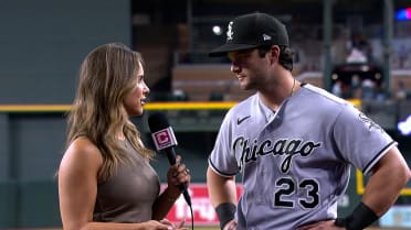 Andrew Benintendi reacts to his clutch go-ahead homer
