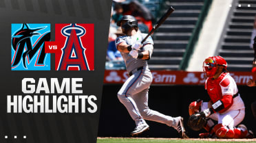Marlins vs. Angels Highlights