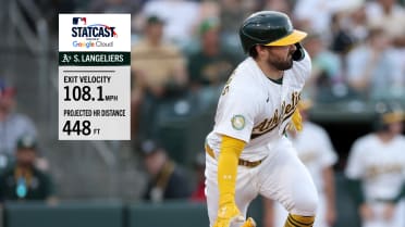 Shea Langeliers crushes 448-foot home run