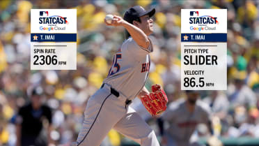 Tatsuya Imai gets the spin, first MLB win