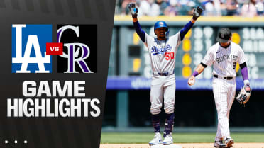 Dodgers vs. Rockies Highlights