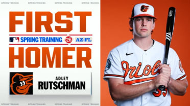 Adley Rutschman's first homer of the spring