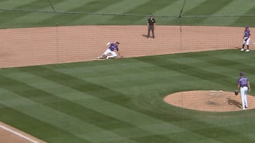 Ethan Holliday's great diving stop