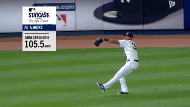 Top 5 fastest-tracked outfield assists under Statcast