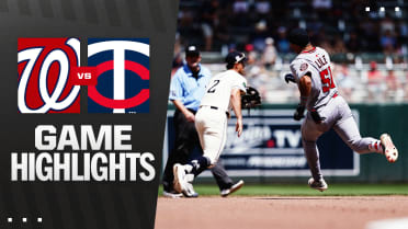 Nationals vs. Twins Highlights 