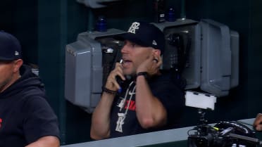 Randy Arozarena is safe at the plate after review 