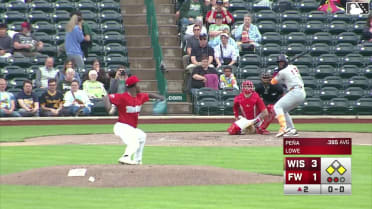 Luis Peña singles on a ground ball to left fielder Alex McCoy. Tayden Hall scores. Braylon Payne to 2nd.