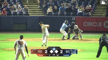 Braeden Sloan Ball to Yeremy Cabrera