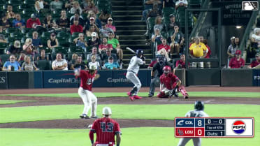 Cooper Ingle homers (20) on a fly ball to left center field. Dayan Frias scores. Dom Nuñez scores.