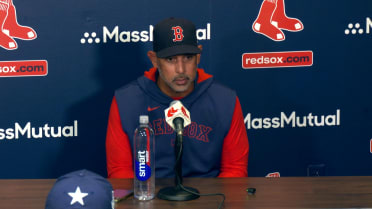 Alex Cora discusses Bello, Story, winning at home