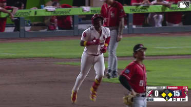 Jesús Báez's 38th homer of the year