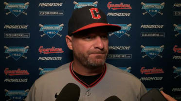Stephen Vogt discusses Guardians' 12-9 win