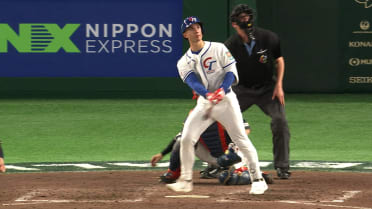 Stuart Fairchild's foul ball stands after review