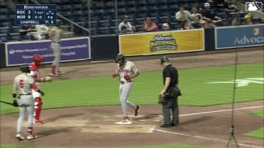 Yohandy Morales' solo home run
