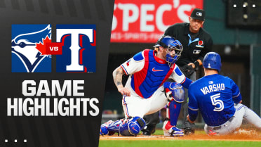Blue Jays vs. Rangers Highlights