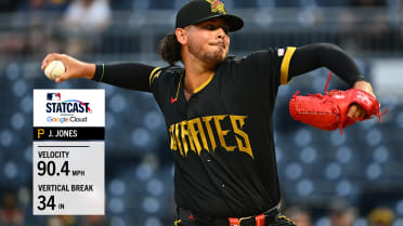Jared Jones brings 34-inch break vs. Angels