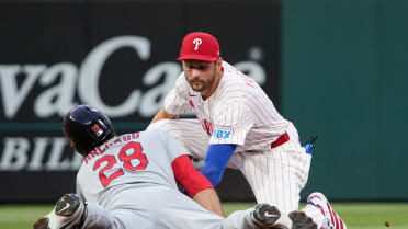 Nolan Arenado takes second after review