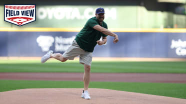 Field View: Taylor Jenkins' first pitch