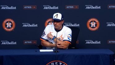 Joe Espada talks loss, bullpen's performance