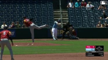 Carter Jensen swats his sixth homer of the season