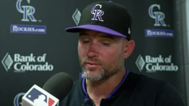 Warren Shaeffer talks loss, struggles at the plate