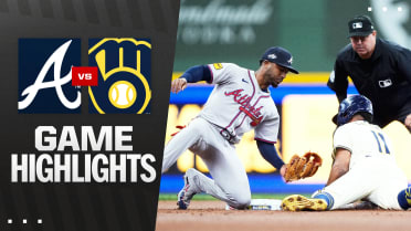 Braves vs. Brewers Highlights