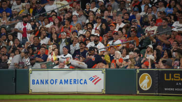 Ronald Acuña Jr. takes a tumble into the stands