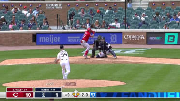 Jake Rogers retires Jake Fraley to end the inning