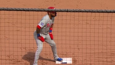 Dylan Moore swipes first bag of the year